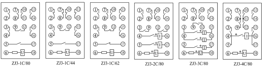 ZJ3-2C/80內(nèi)部接線(xiàn)圖